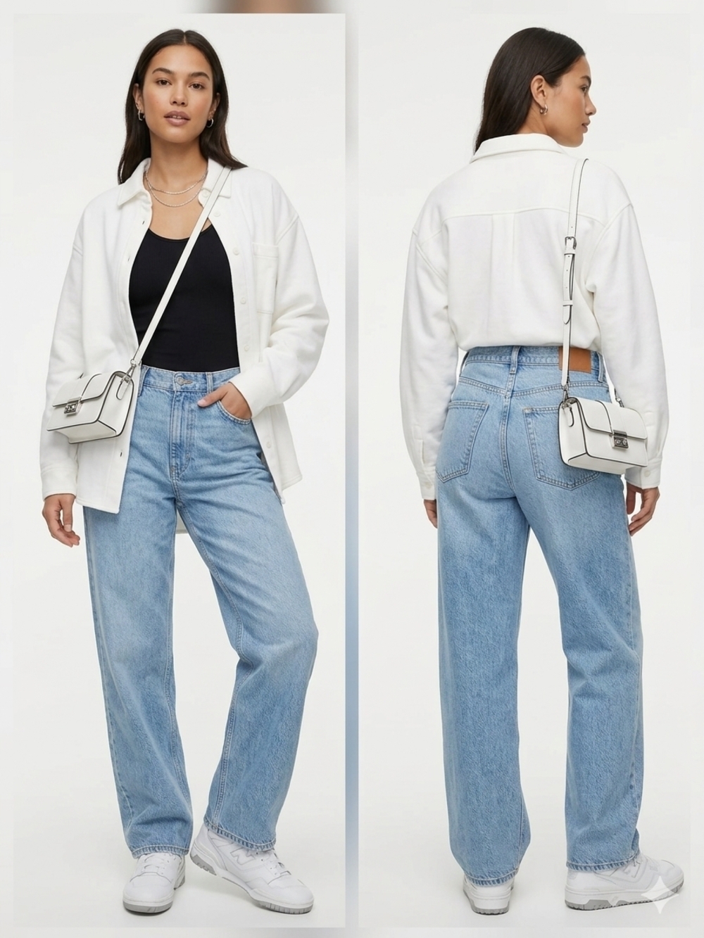 Aritzia Denim Forum The '90s Marlo Hi-Rise Baggy Jean Size 24-25 - Picture 5 of 10
